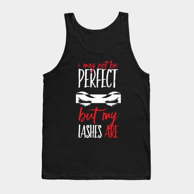 Makeup Artist: Perfect Lashes Tank Top by maxdax